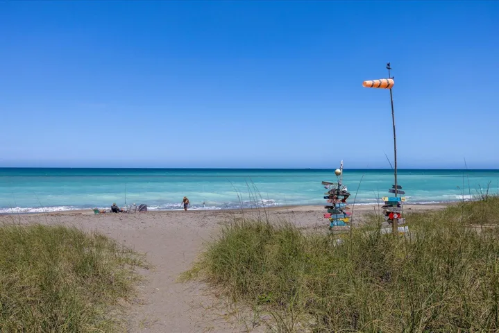 Private Beach Entry