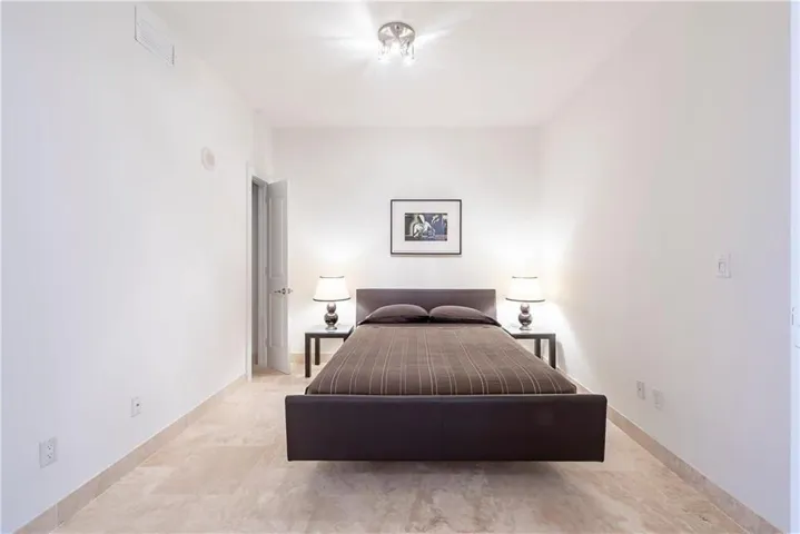 Guest bed used as bedroom