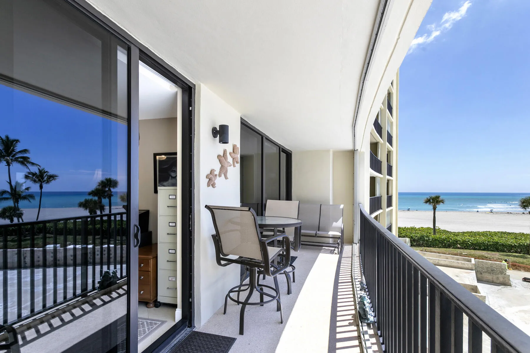 Balcony Accessible from Living Room and Primary Bedroom