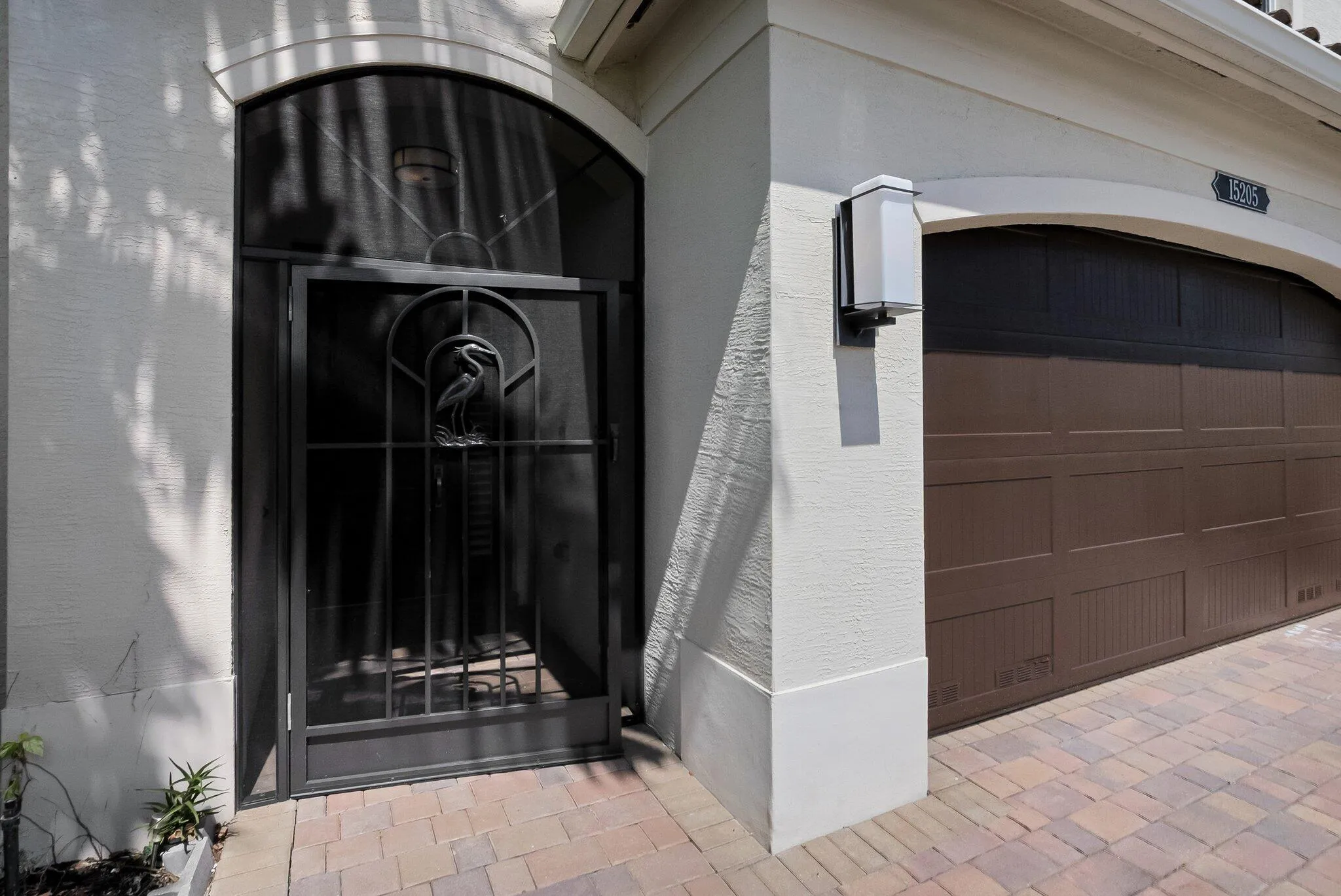 Enclosed Front door