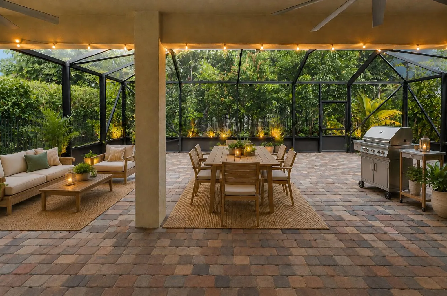Large Covered Patio