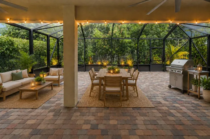 Large Covered Patio