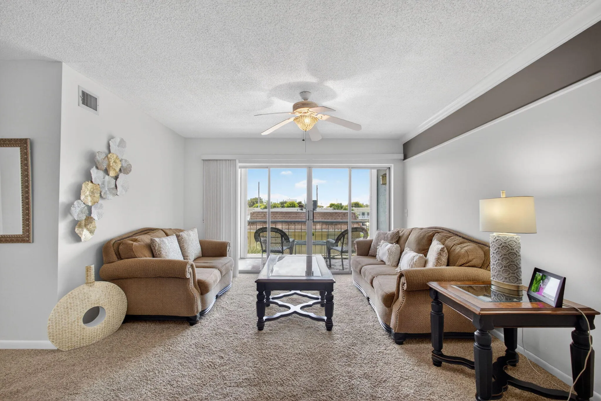 Living and Patio Area