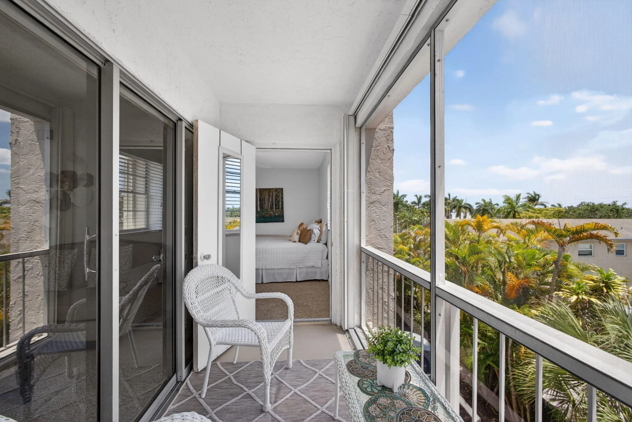 Guest Bedroom and Patio