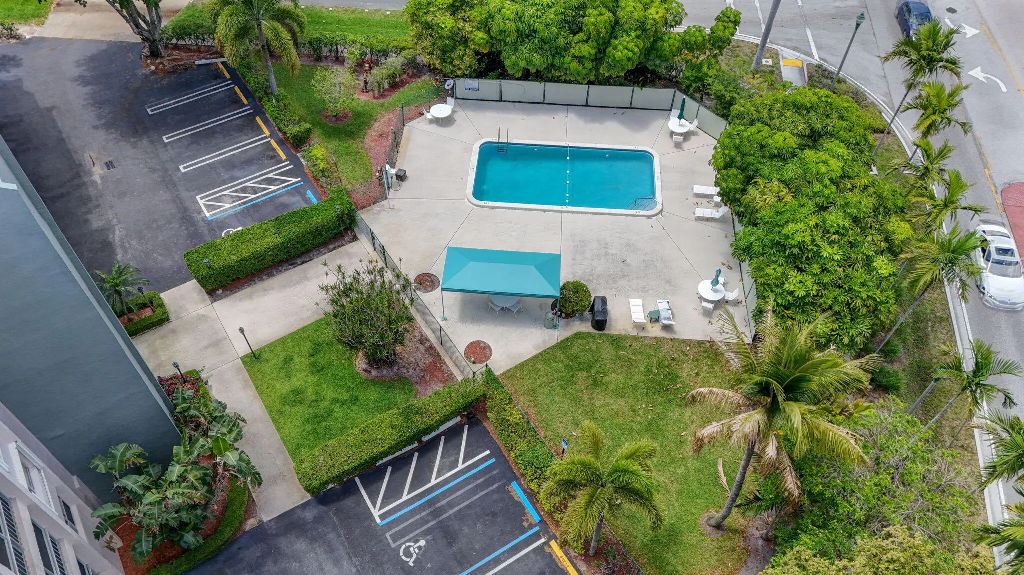 Aerial Pool