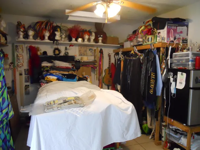 Garage area