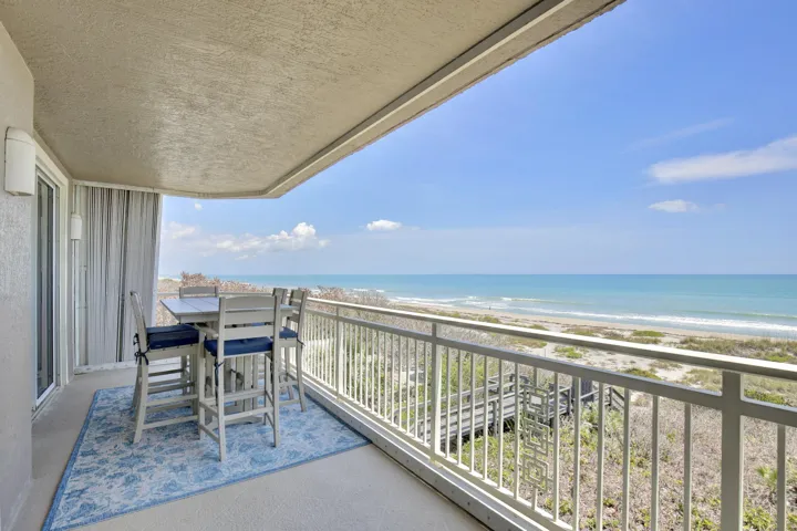 Covered Balcony with Launch Views