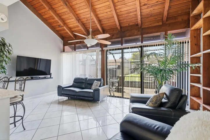 Wood beam vaulted ceilings