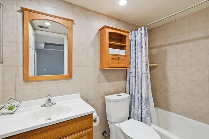 Full bath down