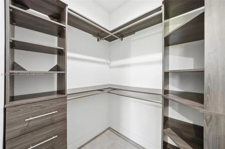 Walk-in Closet in Third Bedroom