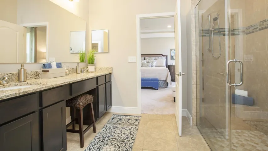 Model home - actual features may vary.