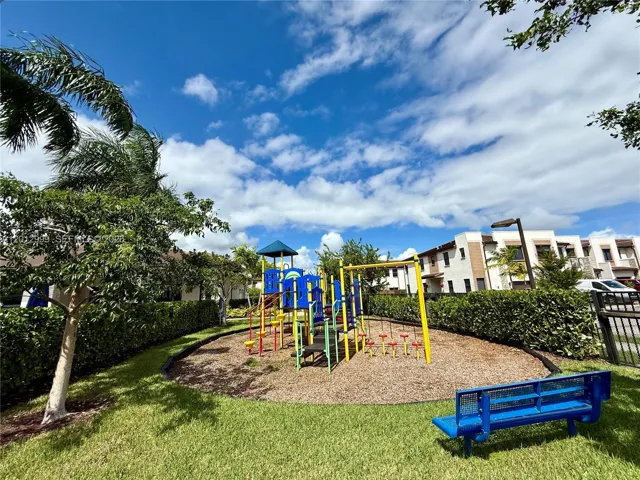 Outdoor kids playground