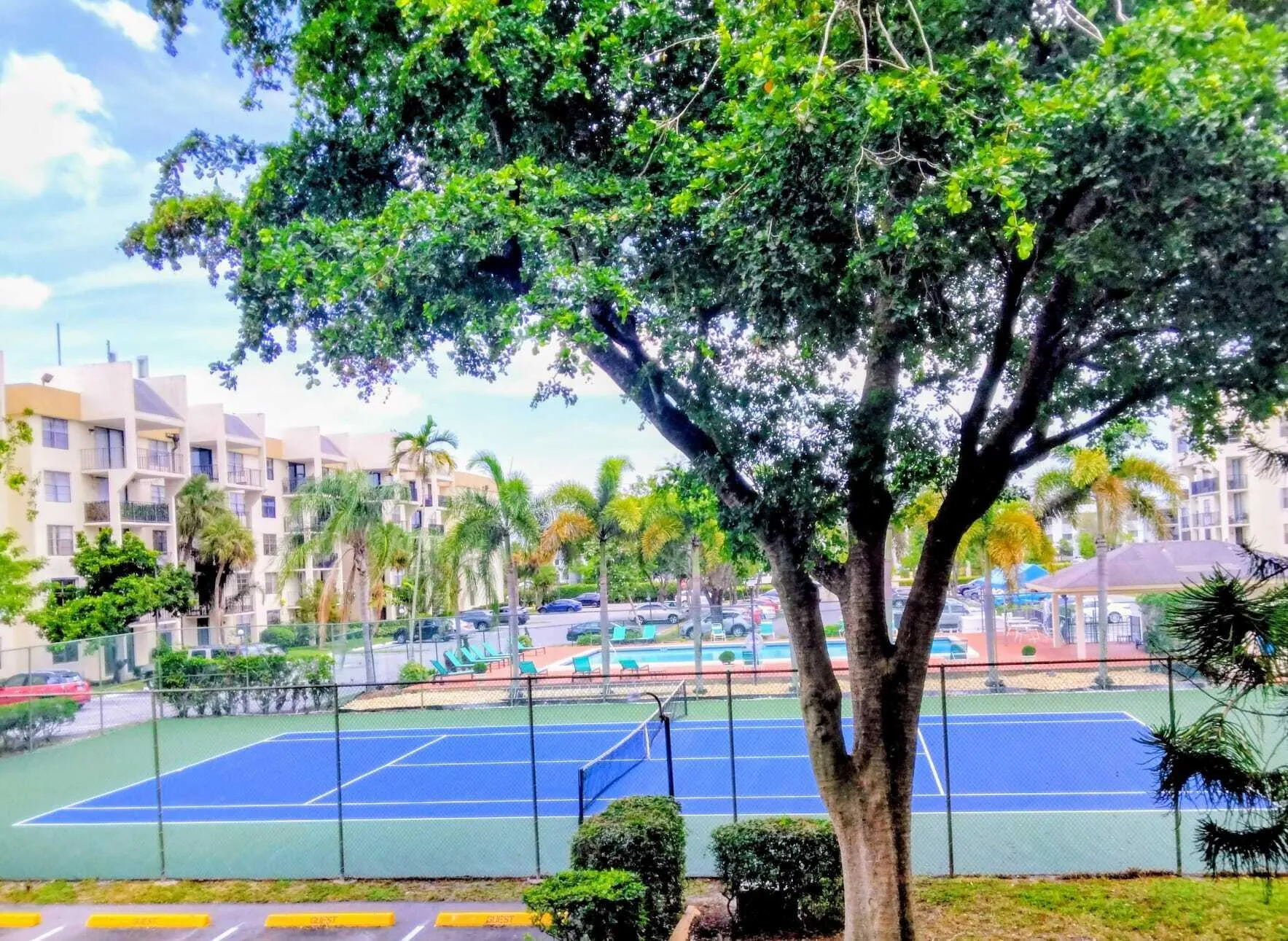Newly Painted Tennis Court 7 1 2026