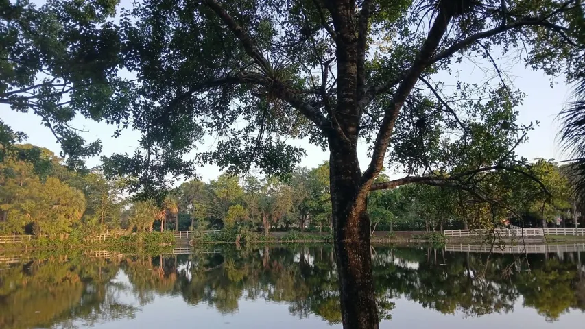 Sunset at neighboring Hampton Pines Park II