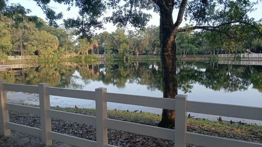 Sunset at neighboring Hampton Pines Park