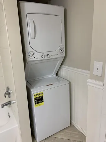 Washer and dryer