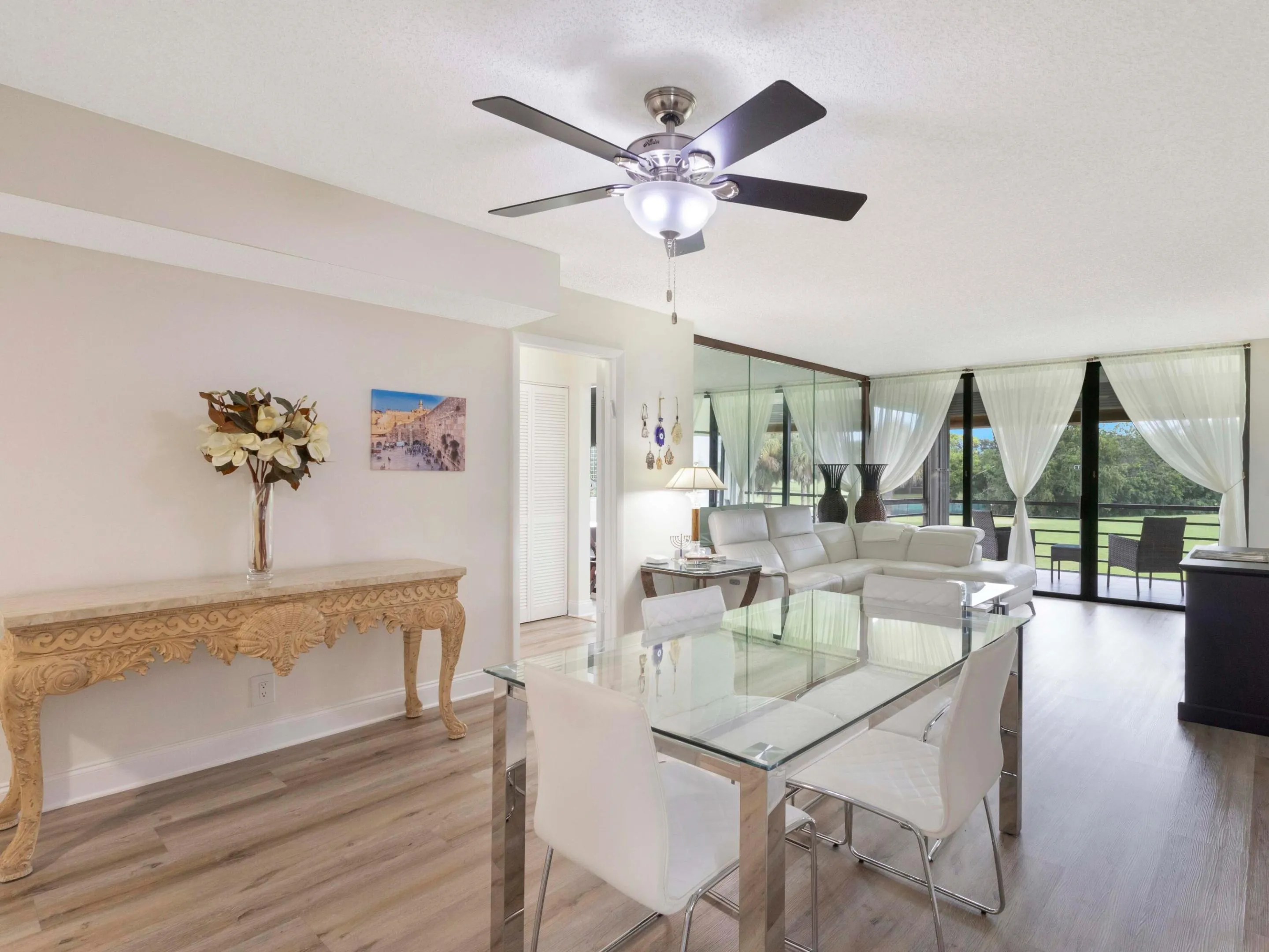 Dining Area and Living Room