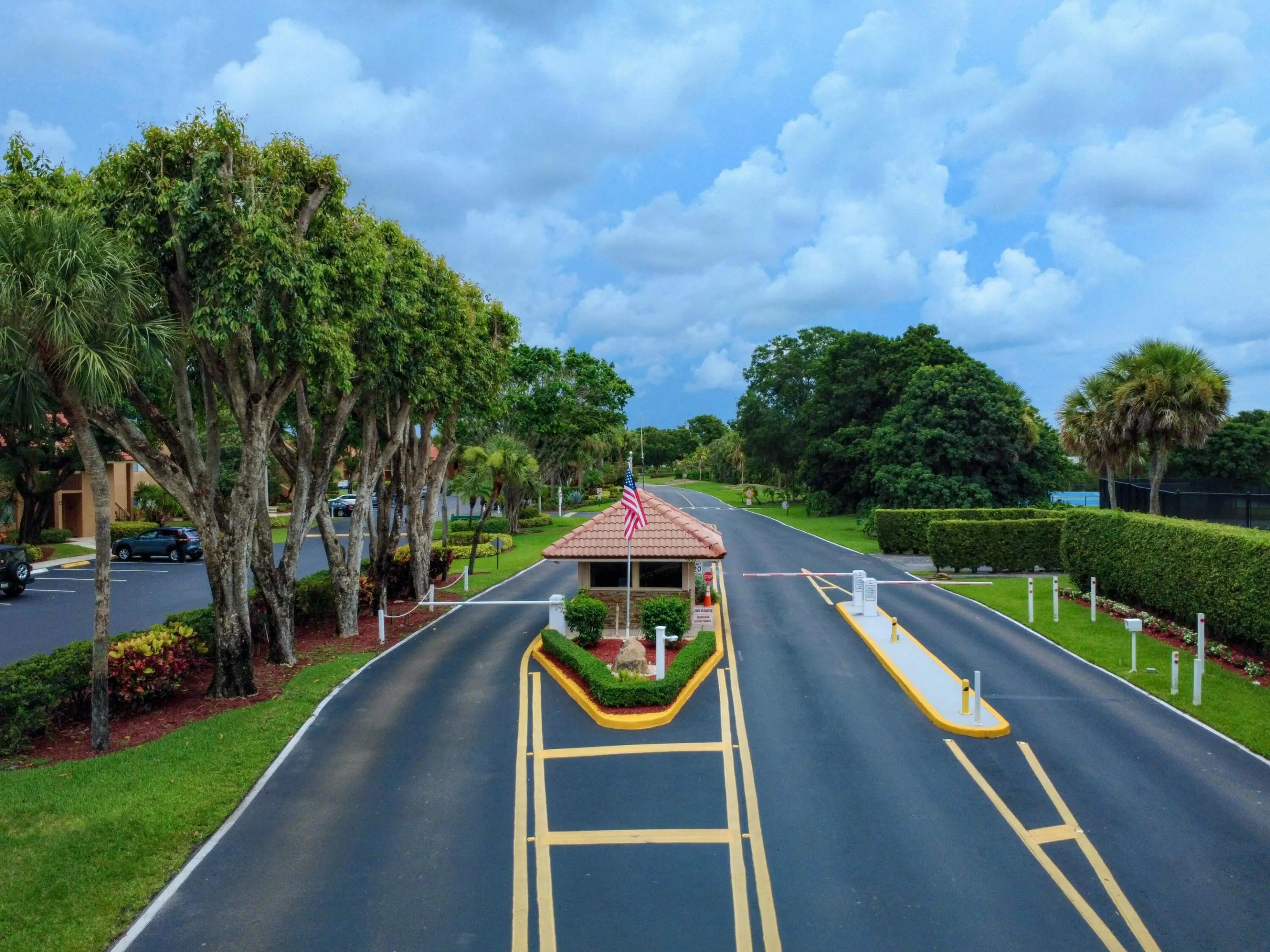 Gated Community Entrance