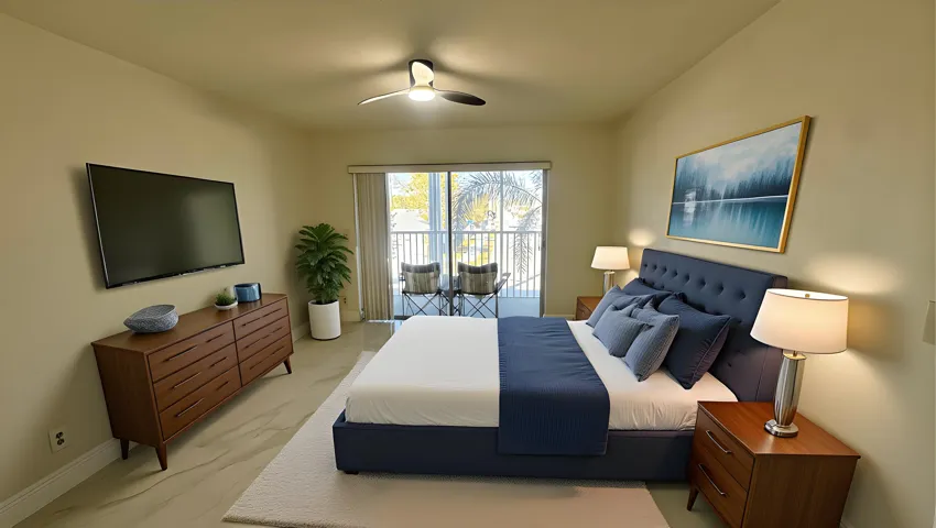Bedroom Virtually Staged