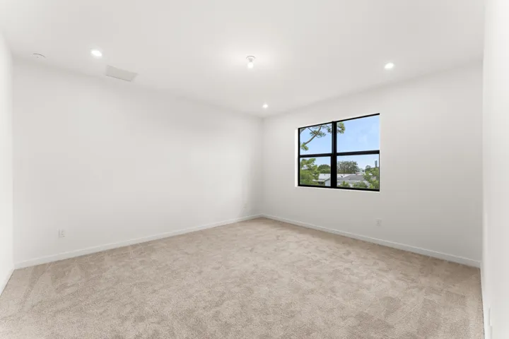 Stock photos represent builder's floorplan