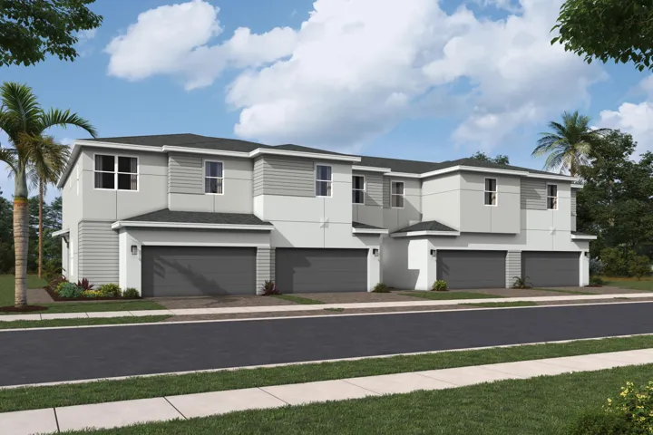 Stock photos represent builder's floorplan