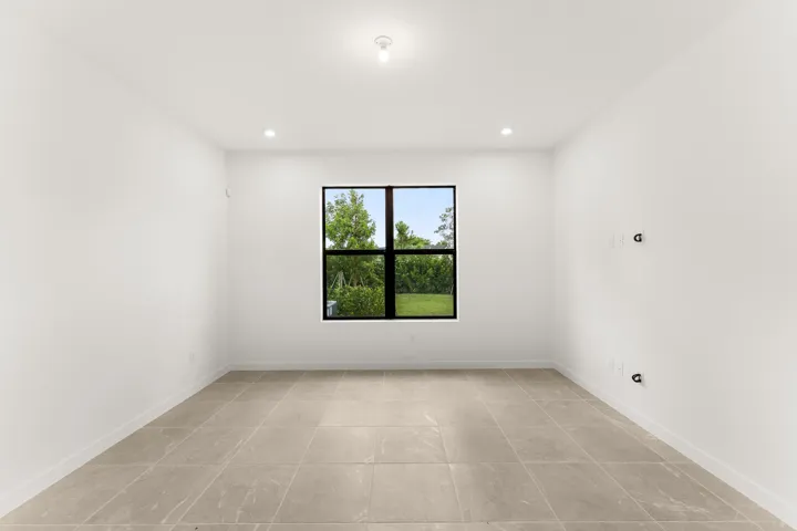 Stock photos represent builder's floorplan
