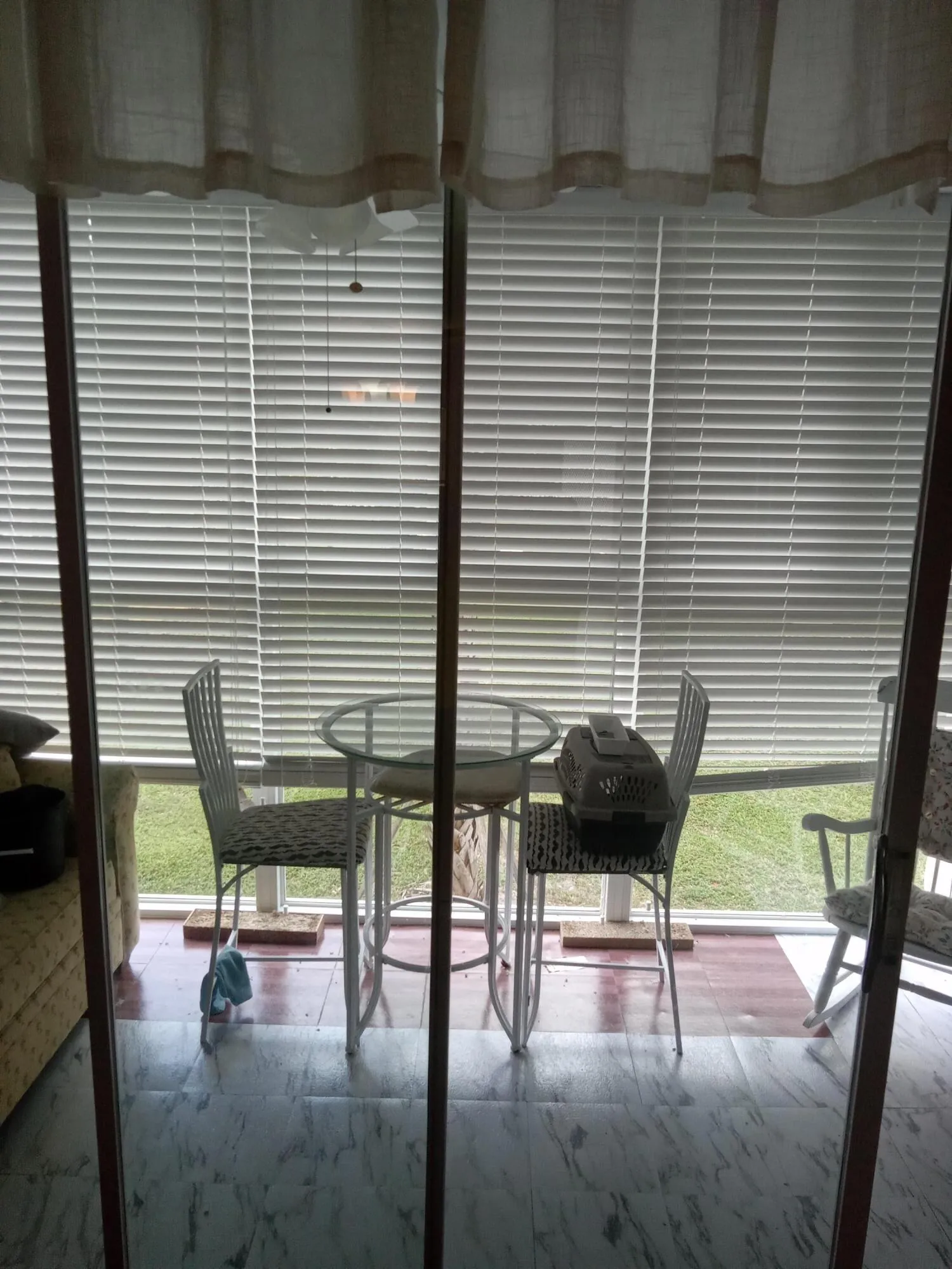 enclosed patio