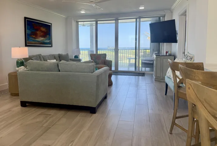 ENJOY YOUR OCEAN VIEW FROM YOUR LIVING AREA