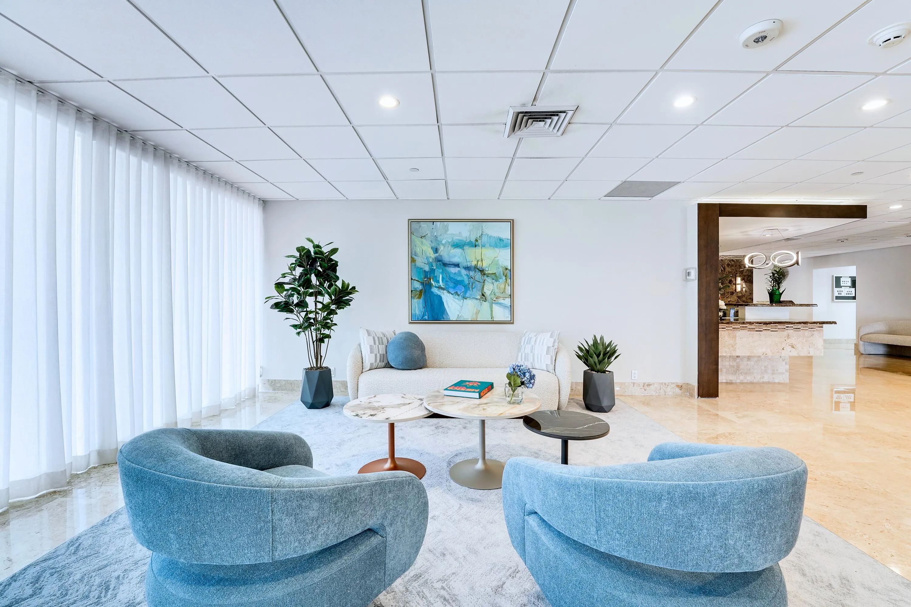 Newly Renovated Lobby