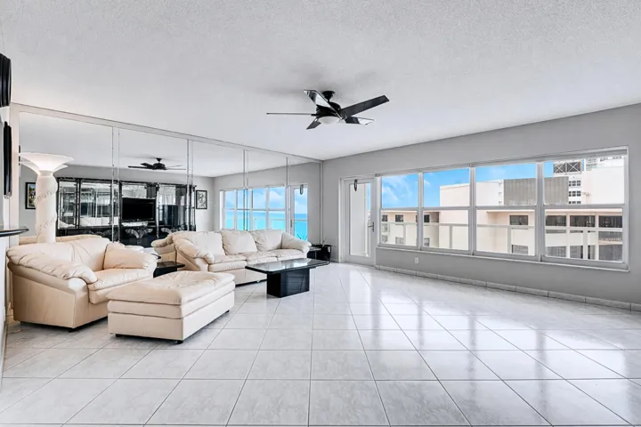 Living Room w/ Ocean Views