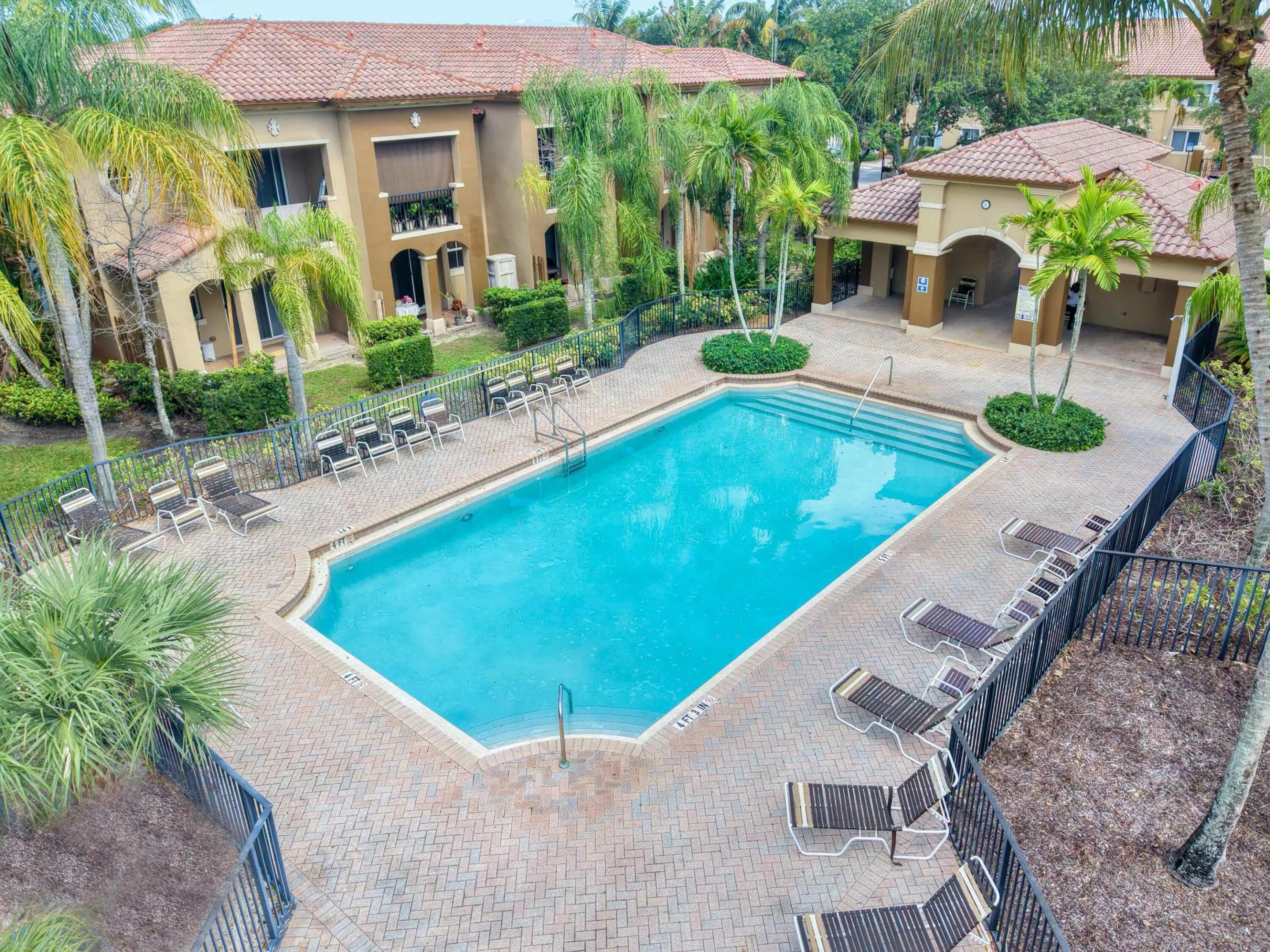Community Pool Bird Eye View
