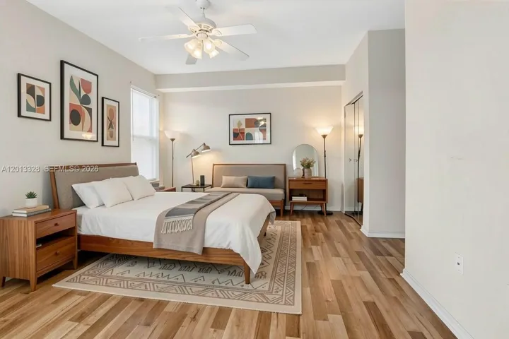Virtual Staging of Primary Bedroom