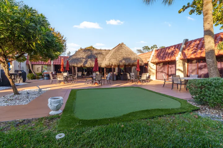 Tiki Hut/ BBQ area
