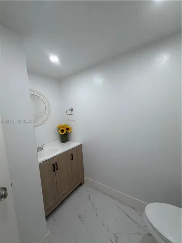 1st floor half bath