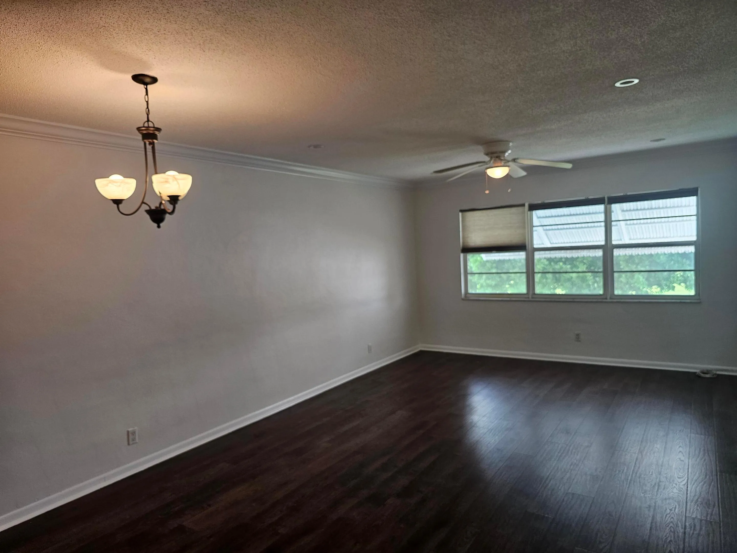 Livingroom Dinning Area Impact Windows