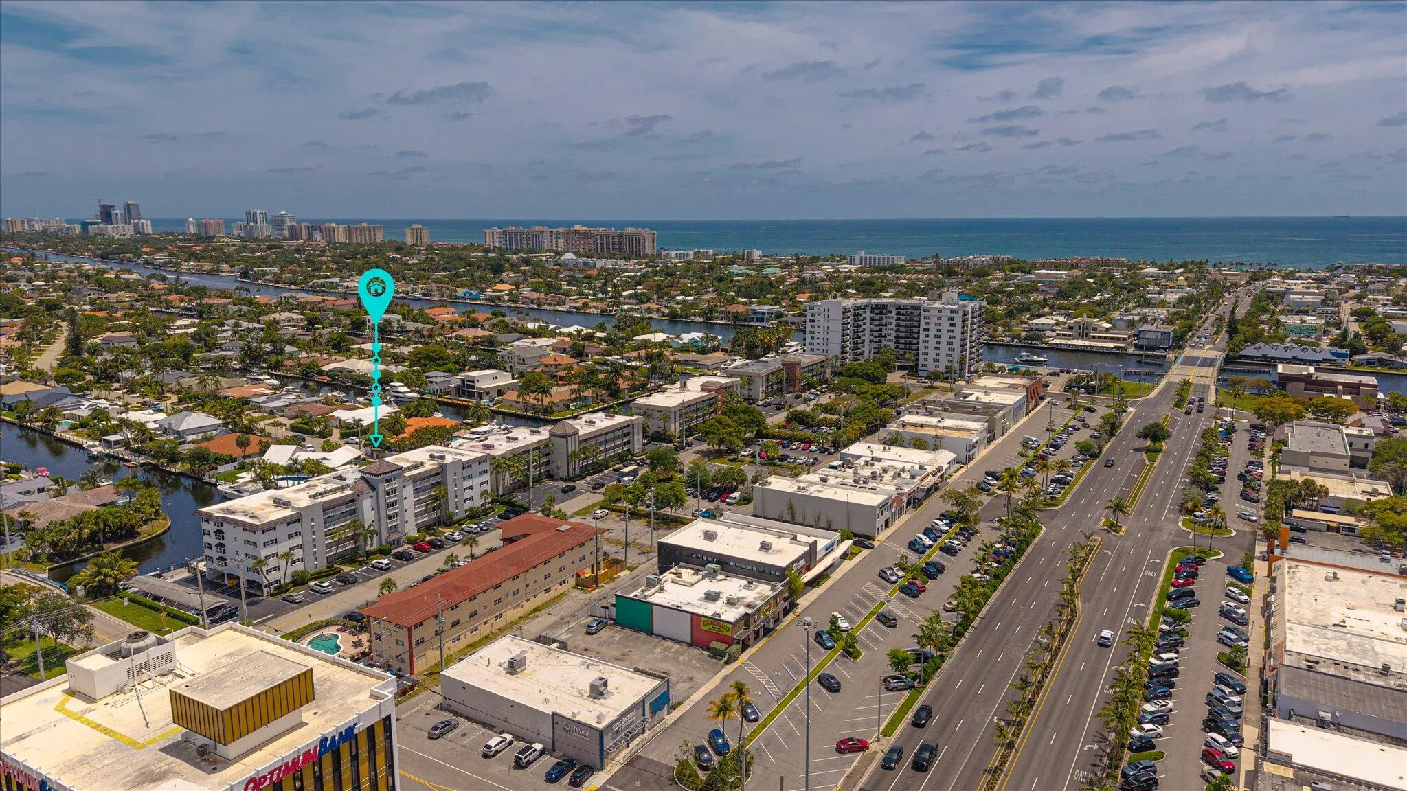 Just minutes to the newly revitalized Pompano Beach Pier, dining, and entertainment district.