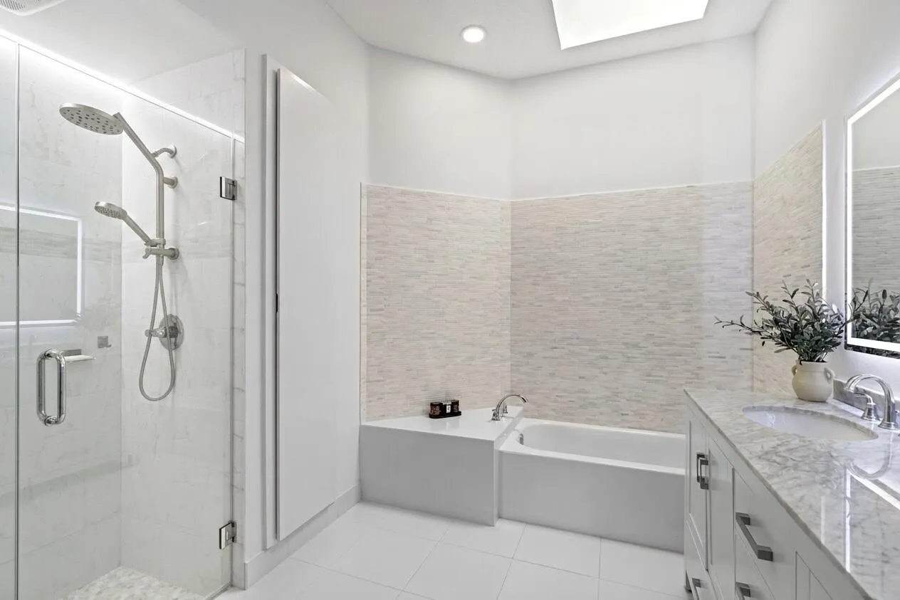Beautifully Updated Primary Bathroom