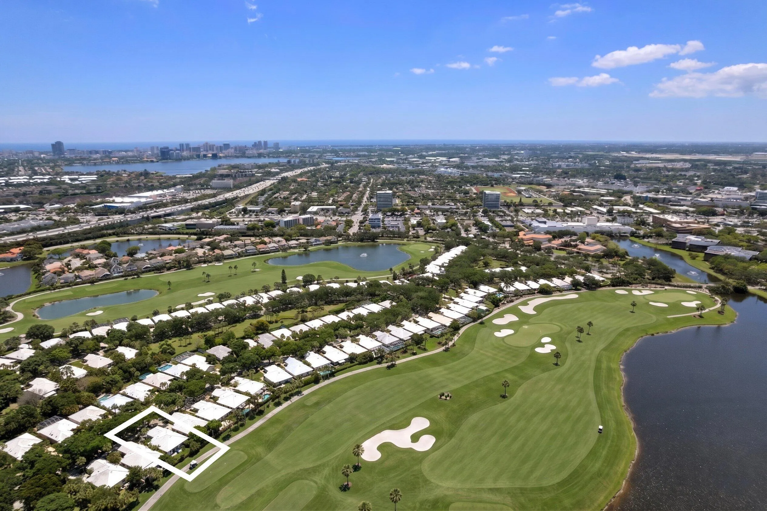 Beautifully updated home with views of the Bear Lakes Golf Course