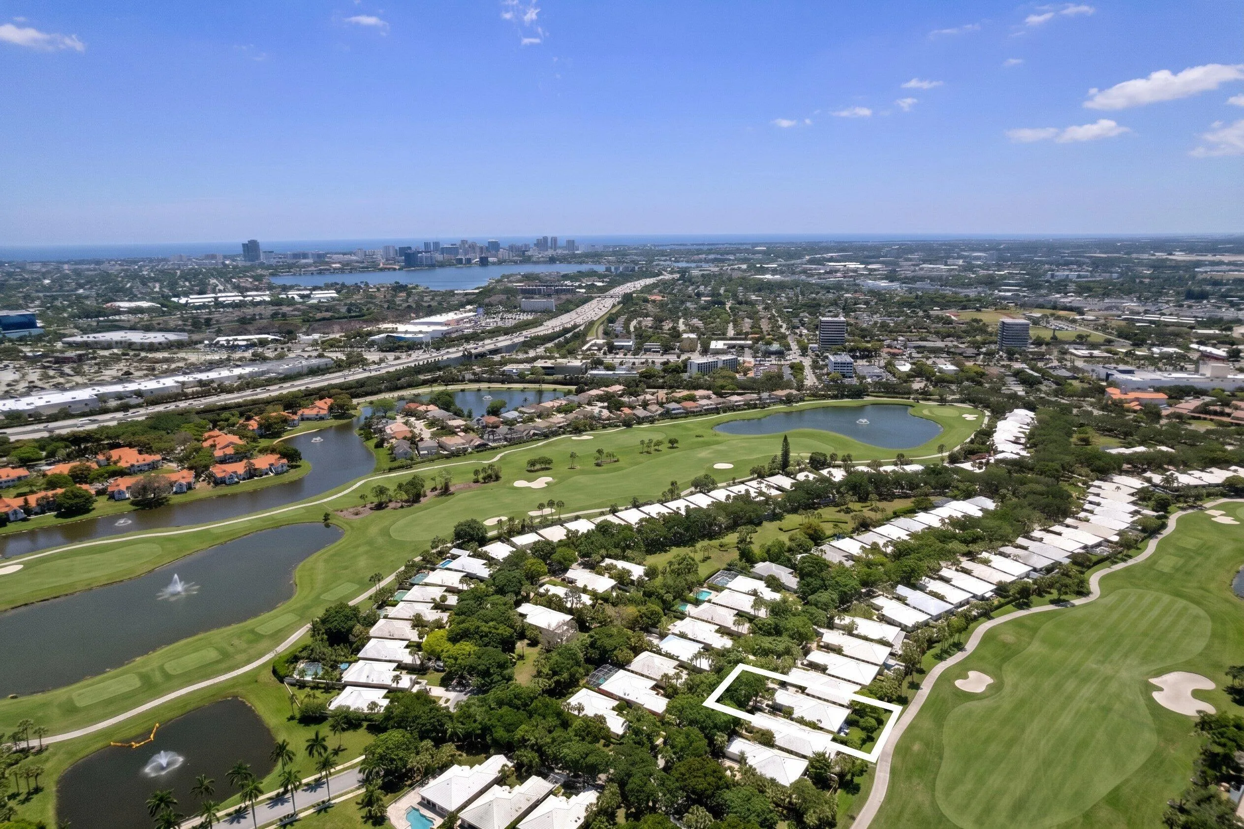 Beautifully updated home with views of the Bear Lakes Golf Course