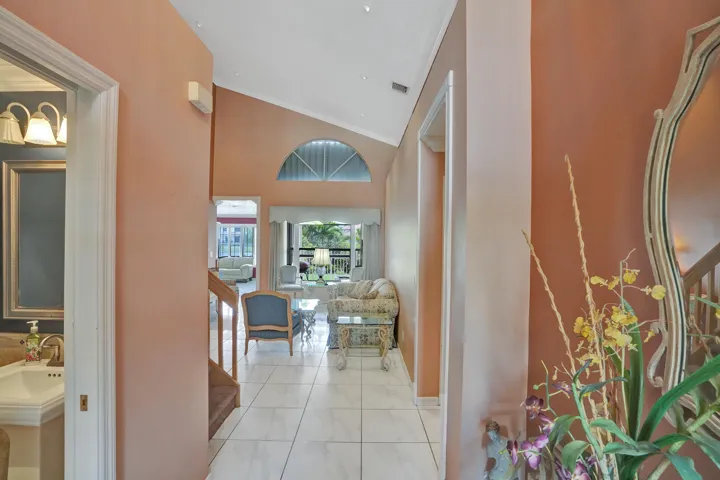 Entrance into house