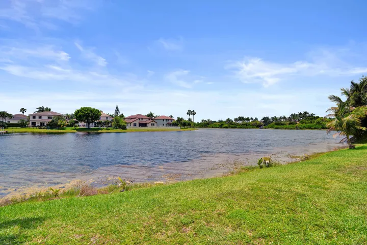Lake in Backyard