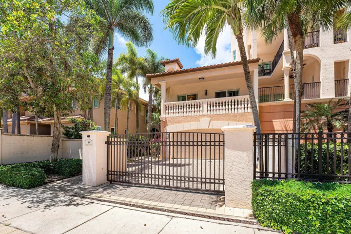 Gated Front Entrance