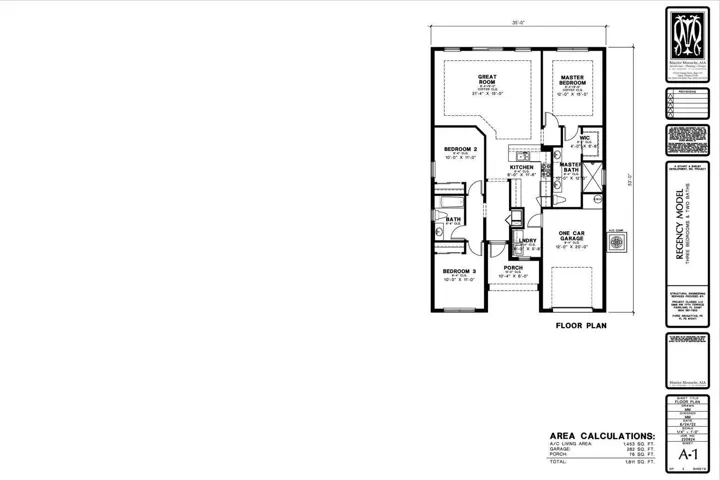 Regency Interior Plans