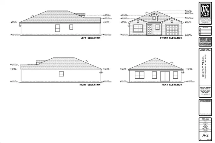 Regency Exterior Plans