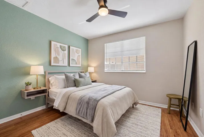 Guest Bedroom 3 - Currently being used as a Nursary. Photo is Digitally Staged.