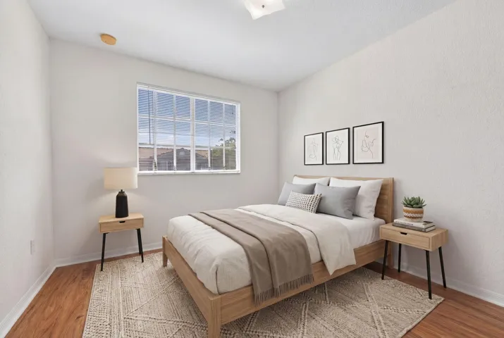 Guest Room - Currently Being Used as an Office. Photo is Digitally Staged.