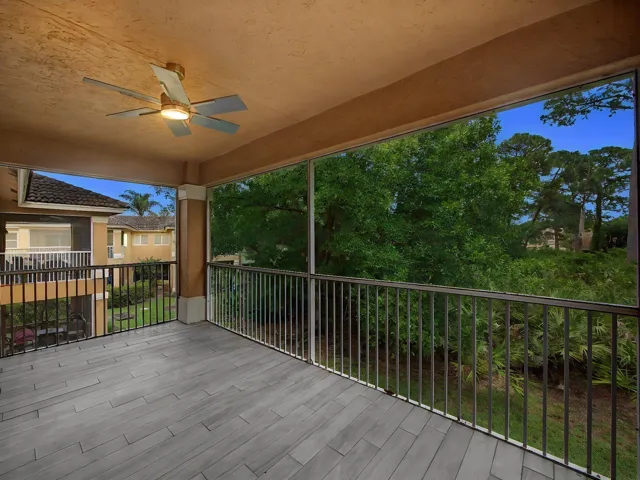 Covered Balcony Nigh Shot