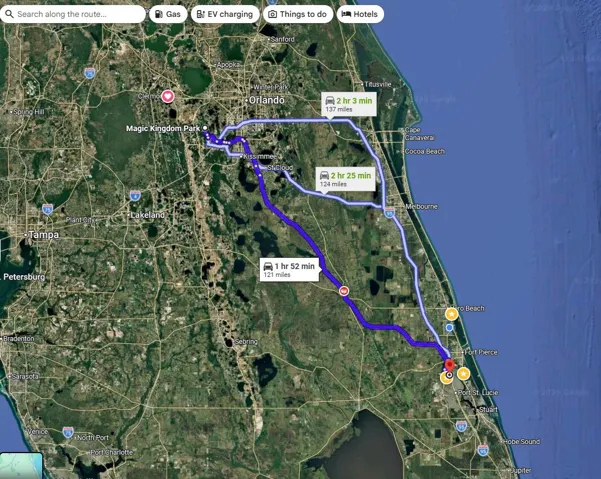 MAP DISNEYU