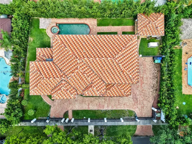 One of Many Covered Terraces
