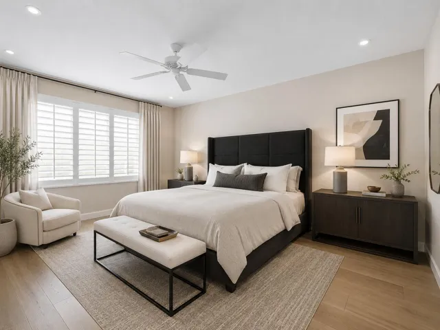 Rendering/Staged Primary Suite